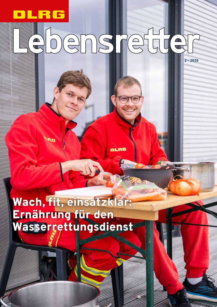 Lebensretter Titelbild Lebensretter, DLRG Verbandsmagazin